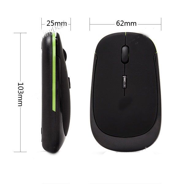 Mouse óptico sem Fiocom + Mini Receptor USB E